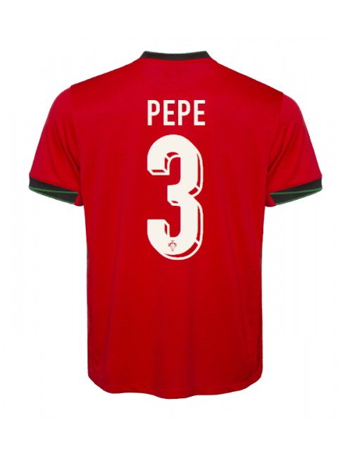 Portugal Pepe #3 Domaci Dres EP 2024 Kratak Rukavima Portugal Pepe #3 Domaci Dres EP 2024 Kratak Rukavima